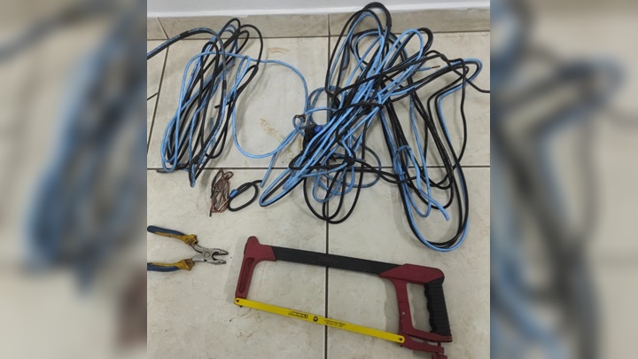 Polícia prende dois suspeitos de furto de fios em Dois Vizinhos