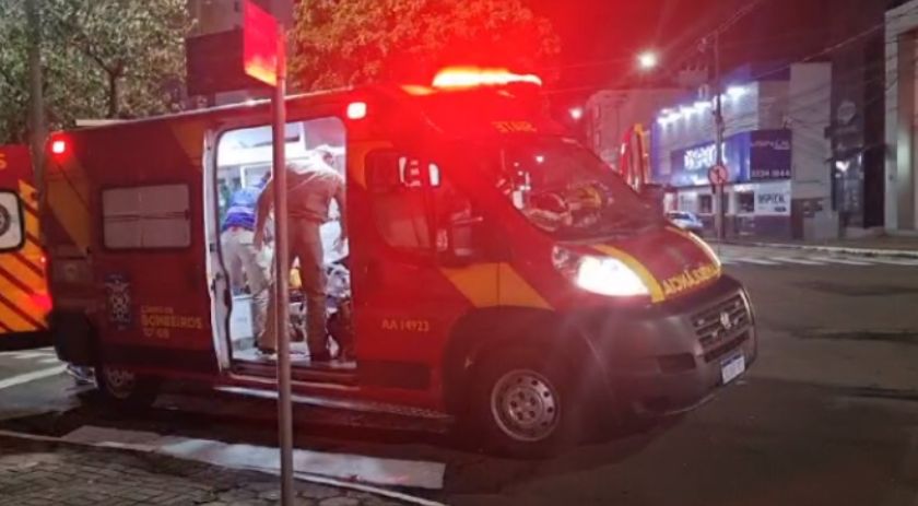 Homem fica em estado grave após sofrer agressões no Centro de Beltrão