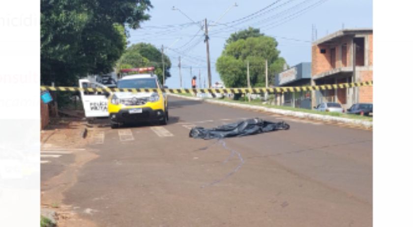 Homem de 39 anos é morto a facadas em Dois Vizinhos
