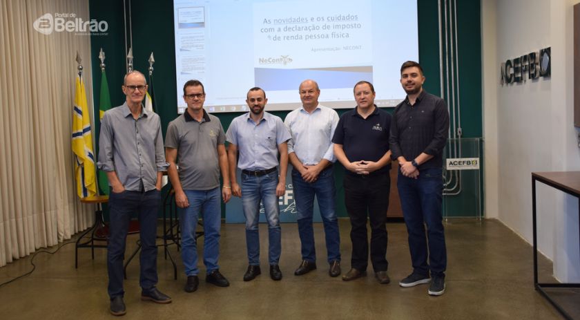 “As novidades e os cuidados com a entrega da declaração de Imposto de Renda” foi tema do Café Acefb