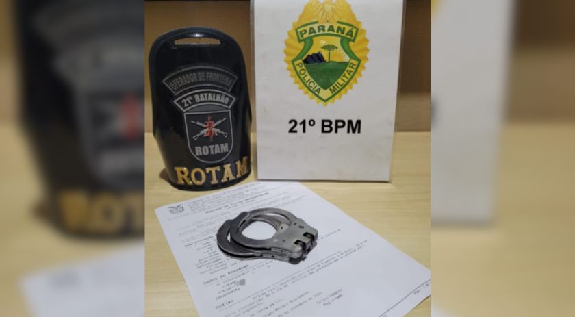 Homem com mandado de prisão é detido em Francisco Beltrão