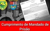 Homem com mandado de prisão é detido durante abordagem policial