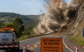 Detonações de rochas vão interditar trechos das rodovias PR-180 e PR-281 nesta semana