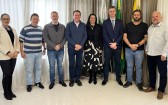 Pedron recebe promotores para debater sobre nova sede do Ministério Público