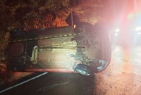 Carro sai da pista e polícia encontra 130 kg de maconha no Extremo-Oeste