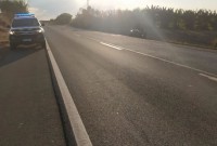Homem fica ferido após carro capotar na BR-163 em Capanema