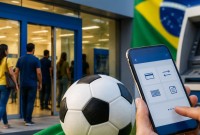 Bancos terão horário especial na segunda-feira por causa do jogo da Seleção Brasileira