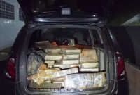 Ação conjunta apreende quase 580 quilos de maconha no Oeste do Paraná