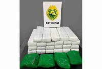 Adolescente é apreendida com mais de 20kg de drogas na BR-277