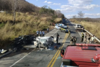 Fuga da PRF termina em acidente com sete mortos na BR-251