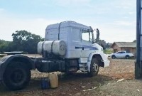 Caminhão é furtado e recuperado após ser abandonado às margens da BR-163