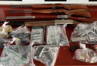 PCPR apreende 10 armas e prende 6 pessoas por posse irregular de arma de fogo, em Dois Vizinhos
