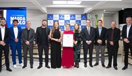Magda Prolo recebe Título de Cidadã Honorária