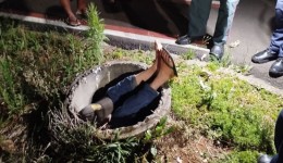 Idoso cai em manilha de 80 centímetros de profundidade em São Lourenço do Oeste