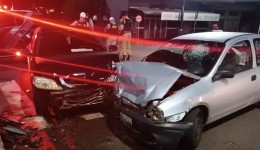 Duas pessoas ficam feridas em acidente de trânsito em Francisco Beltrão