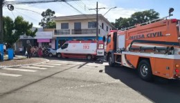 Atropelamento deixa mulher ferida em avenida de Salto do Lontra