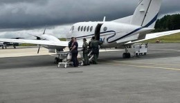 Bebê de 14 dias é transportado de avião e helicóptero para cirurgia cardíaca urgente