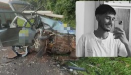 Jovem morre após colisão frontal entre dois carros na PR-493