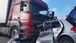 Família que morreu em acidente com carreta a caminho de SC na BR-251 estava de mudança