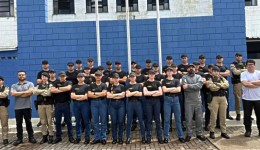 Alunos do Curso de Formação de Praças do 21º BPM realizam visita técnica à Penitenciária