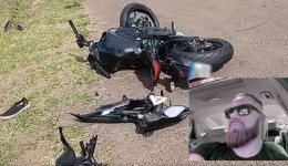 Motociclista de 38 anos morre após grave acidente na PR-483