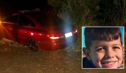 Menino de 10 anos morre após carro atingir cavalos na PR-456, no Paraná