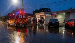 Homem é baleado durante roubo de caminhonete