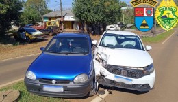 Mulher fica ferida após acidente de trânsito na PR-475
