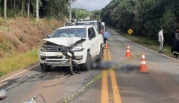 Motociclista morre em colisão frontal na PRC-449, em Palmas