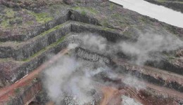 Primeiras explosões controladas marcam progresso da ampliação da Usina de Segredo
