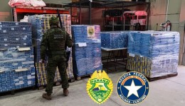 Depósito de cigarros contrabandeados é descoberto em Francisco Beltrão pelo BPFRON e a Receita Federal