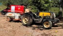Menina de 4 anos morre em acidente com trator no interior de Ipê