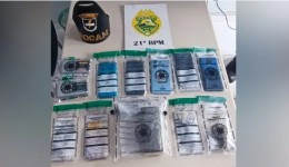 ROCAM prende cinco pessoas por tráfico de drogas