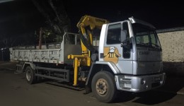 Polícia Militar recupera caminhão furtado e prende suspeito