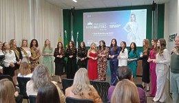 Candidatas ao Miss Beltrão/Universe apresentadas na Acefb