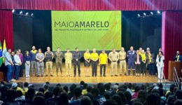 Abertura do Maio Amarelo reúne autoridades e reforça conscientização no trânsito
