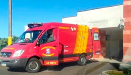 Colisão entre carro e moto deixa homem ferido