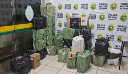 Veículo com 80 caixas de vinhos e azeite é apreendido por descaminho na BR-163