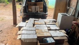 Homem é preso com carga de cigarros contrabandeados
