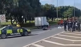 Policial militar morre após presenciar acidente fatal da própria filha