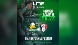 Marreco ABF Futsal recebe o JEC nesta sexta-feira pela LNF em Francisco Beltrão