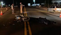 Homem morre em colisão entre caminhão e moto na PR281 em Dois Vizinhos