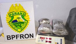 Homem é preso pelo BPFron com mais de 2 kg de maconha em ônibus interestadual