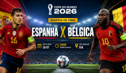 Espanha e Bélgica duelam por vaga na semifinal da Copa do Mundo