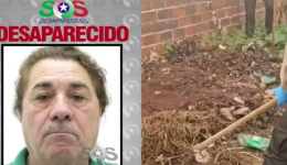 Idoso desaparecido é encontrado morto e enterrado em Pinhalzinho; dois suspeitos são presos