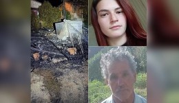 Pai e filha grávida morrem após incêndio em residência em Santa Catarina