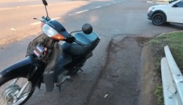 Colisão entre moto e carro deixa dois feridos na PRC-280