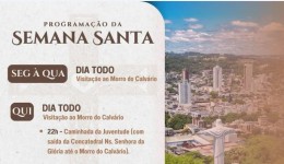 Morro do Calvário é revitalizado para Semana Santa e deve receber milhares de visitantes
