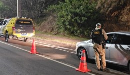 Polícia Militar emite 40 notificações durante Operação Lei Seca