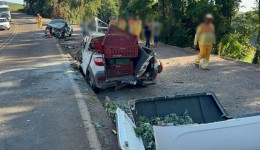Identificado homem que morreu em acidente na PR-180